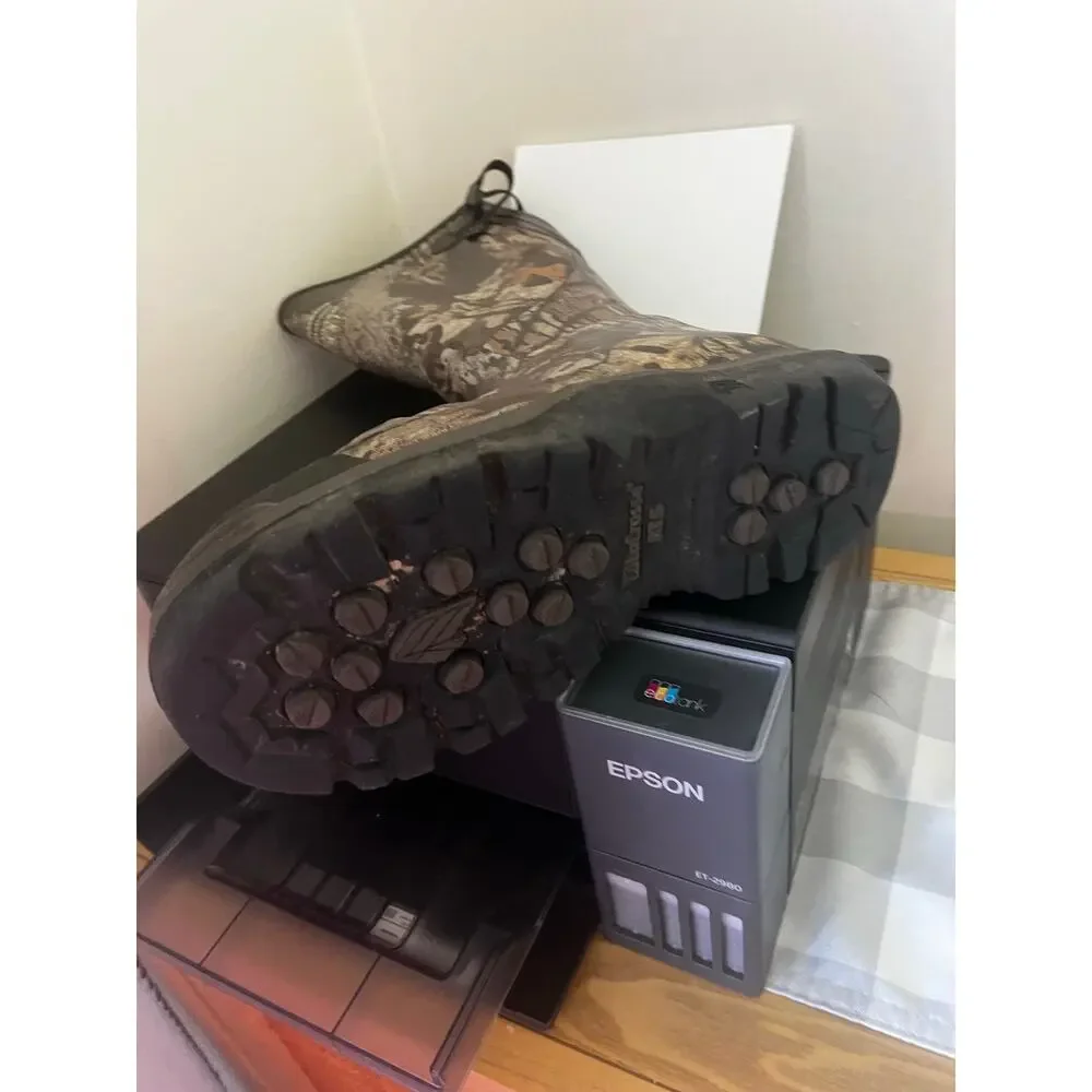 Lacrosse Camo Burly Scent Free 600mg Thinsulate Huntibg Waterproof Boots Men 10